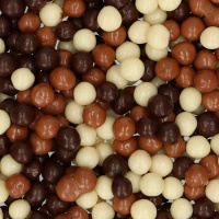 Trois perles croustillantes au chocolat de 155 gr - FunCakes