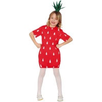 Costume de fraise pour les filles