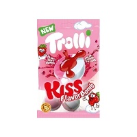 Bonbon gélifié fourré à la fraise, 75 g - Trolli