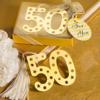 Marque-page 50e anniversaire avec pompon