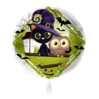 Ballon chat et hibou 43 cm - Premioloon