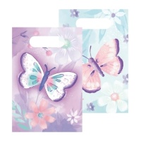 Sacs en papier papillon - 8 pcs.