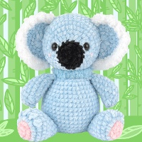 Kit Amigurumi - Fuzzy le koala - DMC
