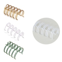 Spirales de reliure colorées de 16 mm -Artis decor- 2 unités