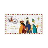 Serviette de table des Rois Mages 20 x 11 cm - 20 pcs.