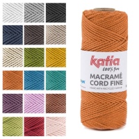 Cordon Macramé Fin de 2,5 mm - Katia - 220 gr