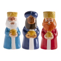 Figurines pour le gâteau des Rois Mages avec cadeaux de 3 à 3,5 cm - 100 unités