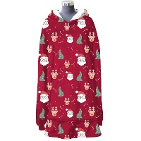 Manteau couverture Santa Claus
