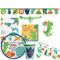 Dino Party Pack - 8 personnes