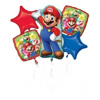 Bouquet Mario Bros - Anagramme - 5 pcs.