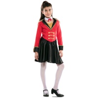 Costume de dompteuse de rouge pour filles