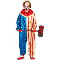 Costume de clown tueur américain