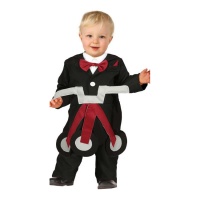 Costume de bébé tueur à tricycle