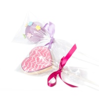 Sacs en plastique transparents 10 x 20 cm - Decora - 50 pcs.