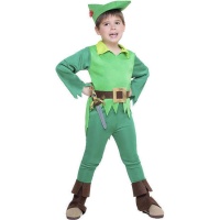 Costume d'enfant vert et aventureux pour garçons