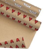 Papier cadeau Amor craft 2,00 x 0,70 m - 1 pc.