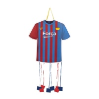 Piñata de football maillot azulgrana 48 x 50 cm