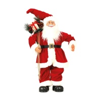 Père Noël de 60 cm avec un sac de cadeaux