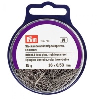 Goupilles en acier inoxydable 26 x 0,53 mm - Prym - 15 g