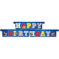 Guirlande d'anniversaire Paw Patrol Canine Patrol 3m