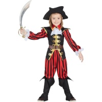Costume de pirate corsaire anglais pour enfants