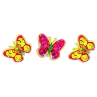 Labyrinthe de papillons - 3 pièces