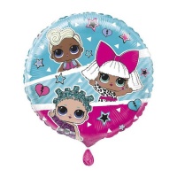 LOL Surprise ballon bleu et rose 45,7 cm - Unique