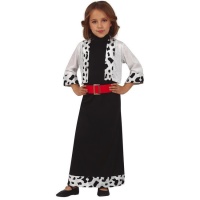 Costume de méchant dalmatien pour filles