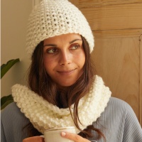 Kit tricot - Col et bonnet Duo - DMC