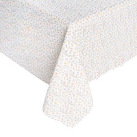 Nappe en tissu avec petites fleurs 2,00 x 1,45 m