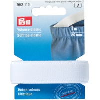 Ruban de velours élastique de 2 cm - Prym - 1 m