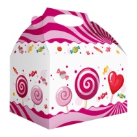 Boîte en carton Sweet Candy - 12 pcs.