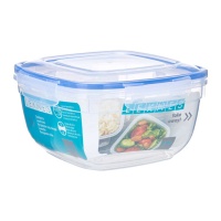 Tupperware carré en plastique de 2400 ml