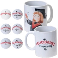 325 ml mug gradué Félicitations tu l'as fait - 1 pièce