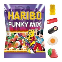 Sachet de bonbons assortis - Haribo Funky mix - 100 grammes