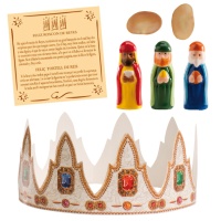 Kit pour le gâteau des rois d'Orient en espagnol et catalan - Dekora - 100 unités