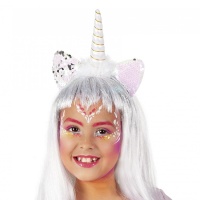 Bandeau licorne avec lumière