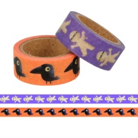 Washi tape Maman et Corbeau - 2 unités