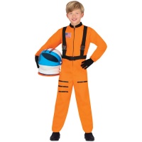 Costume d'astronaute de la Nasa orange pour enfants