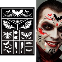 Gabarit de maquillage vampire