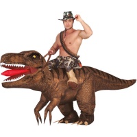 Costume de dinosaure gonflable pour adultes