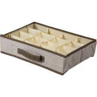 Rangement pour sous-vêtements 35 x 27 x 9 cm - 16 compartiments