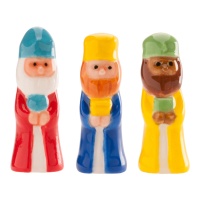 Figurines pour le gâteau des Rois Mages de 3 à 3,5 cm - Dekora - 100 unités