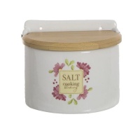 Salero Marché floral blanc