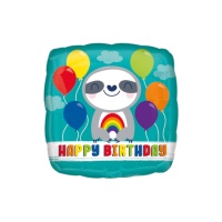 43cm ballon d'anniversaire Sloth - Anagramme