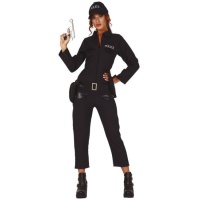 Costume de policier classique pour femme