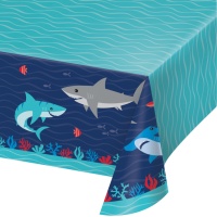 Nappe Shark grise - 1,37 x 2,59 m