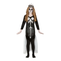 Robe de sirène squelette pour filles