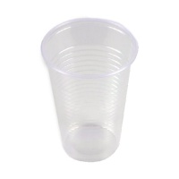 Gobelets en plastique transparent de 220 ml - 100 pièces.