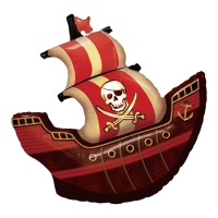 Ballon bateau pirate 85 cm